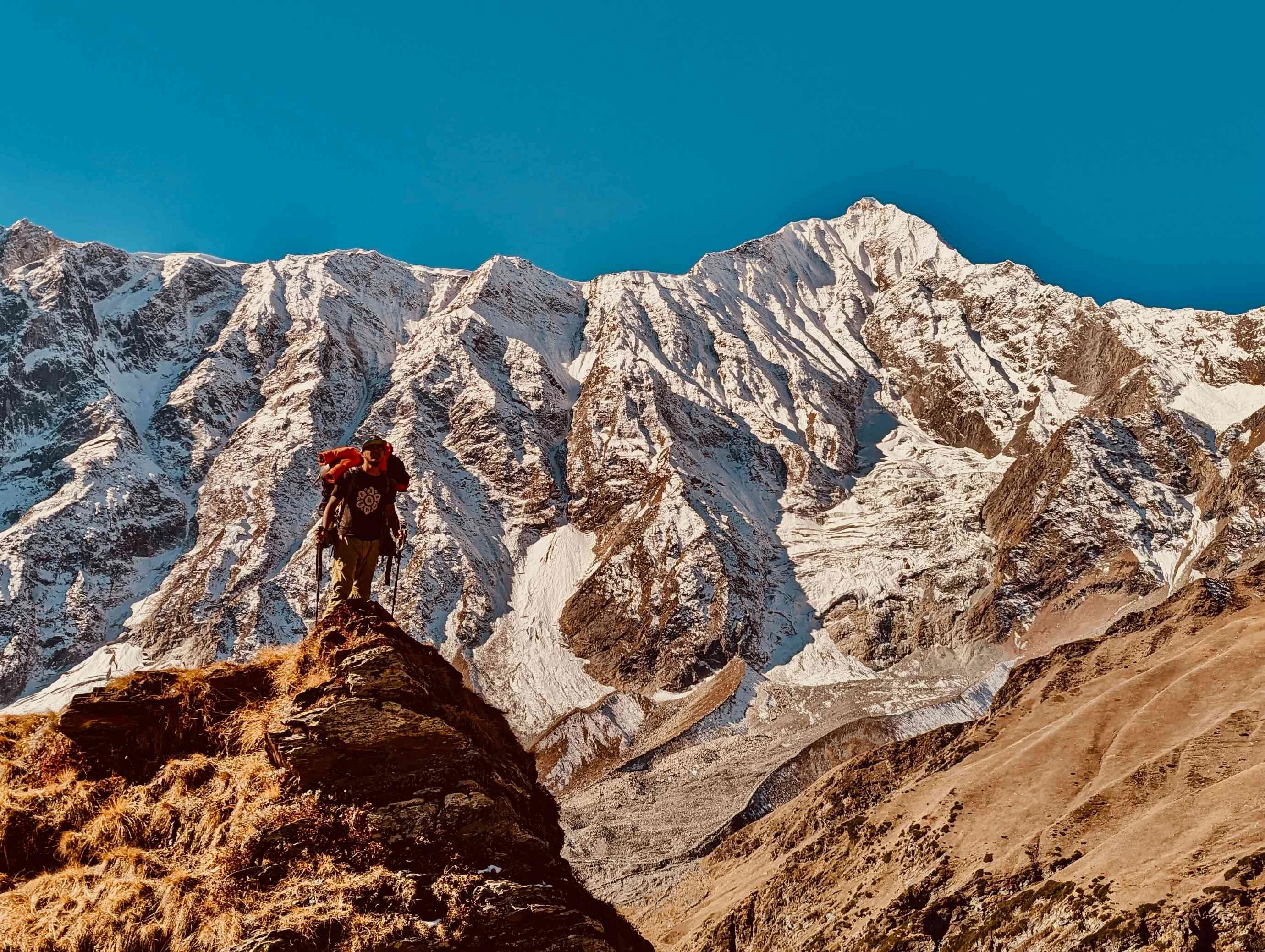 Hanuman Tibba Expedition (5932m) Himalayan expedition landscape