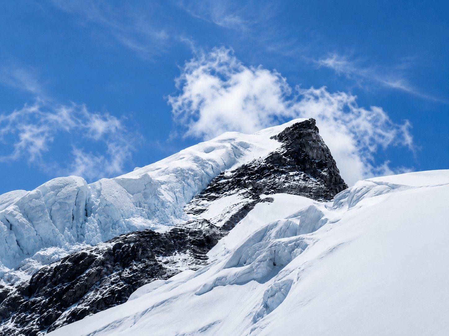 Mt. Thinchenkhang Expedition (6010m) Himalayan expedition landscape