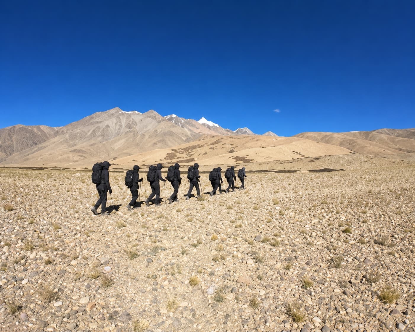 Chakula Kangri expedition in Changthang, Ladakh 1