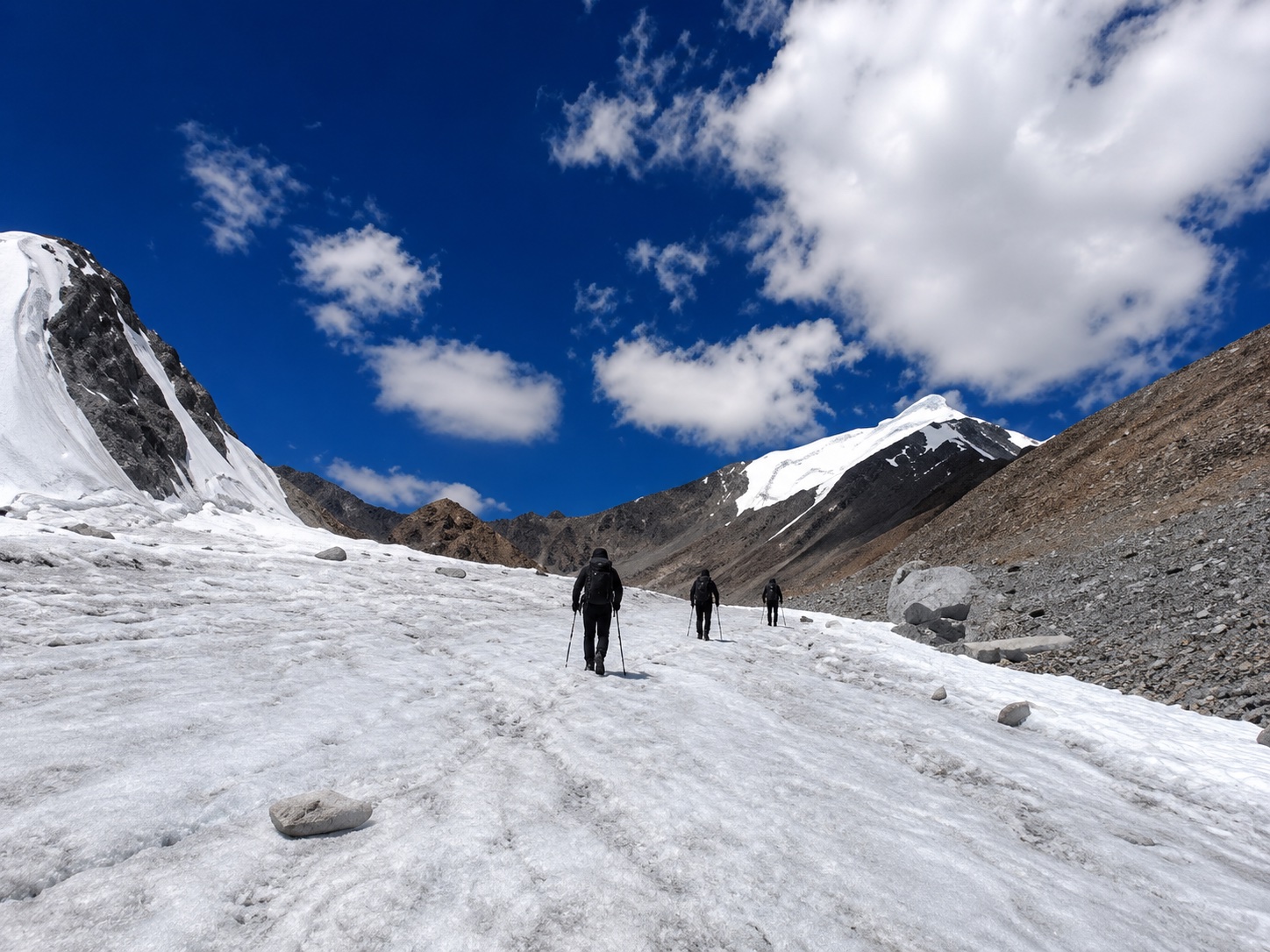 Chakula Kangri Expedition (6530m) Himalayan expedition landscape