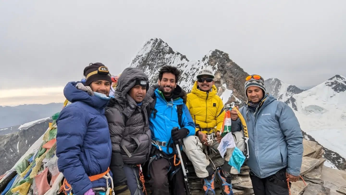 Kang Yatse II Expedition (6250m) Himalayan expedition landscape
