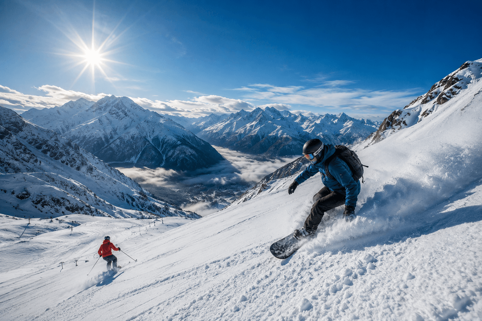 Ski & Snowboarding Expedition – Gulmarg, Kashmir Himalayan expedition landscape