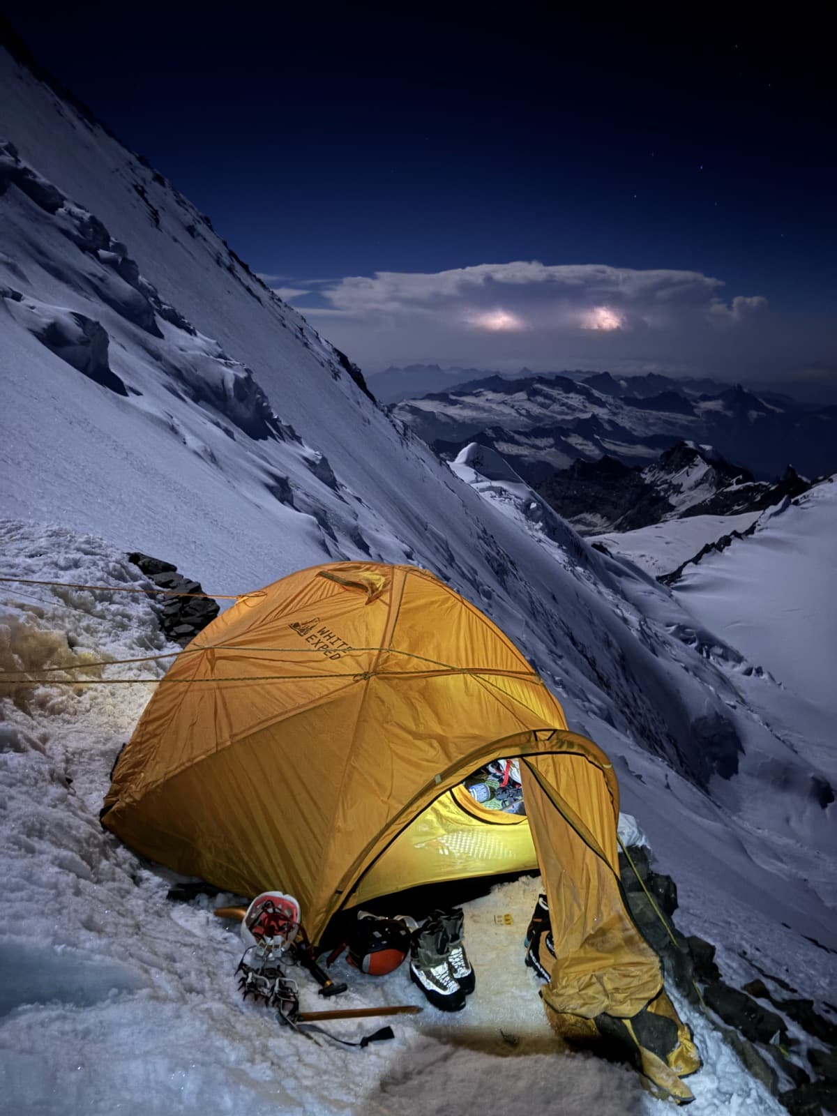Mount Nun expedition 2026: 7,135m fast ascent field photograph 4