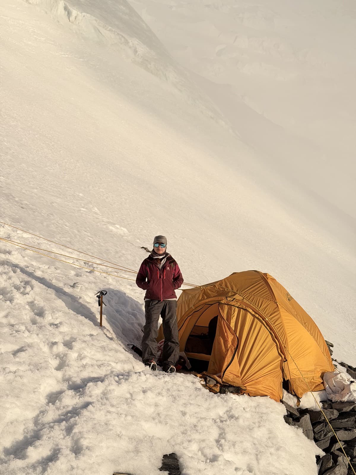 Mount Nun expedition 2026: 7,135m fast ascent field photograph 3