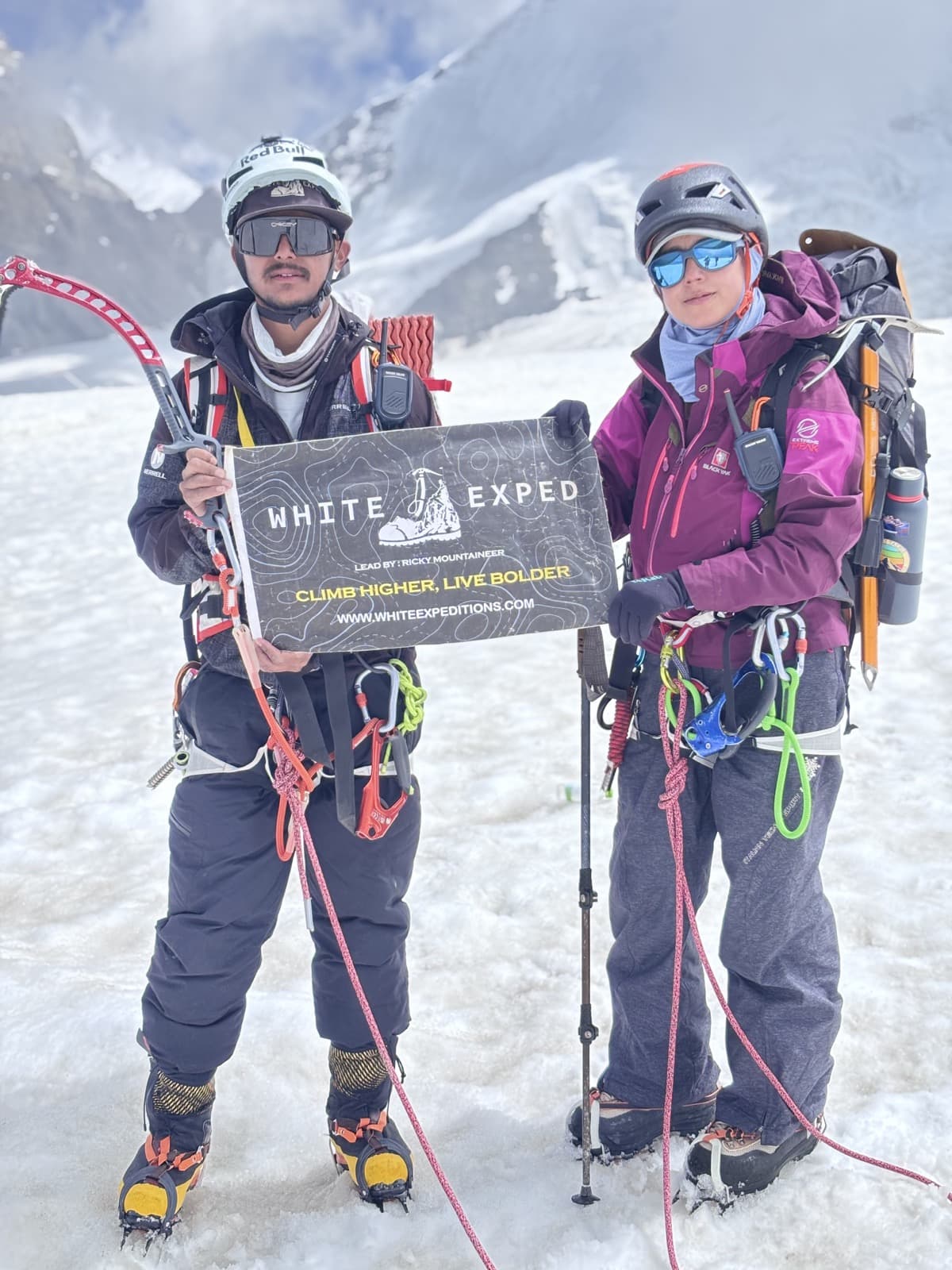 Mount Nun expedition 2026: 7,135m fast ascent field photograph 5